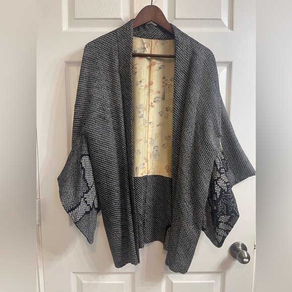 Authentic Japanese Kimono Wmn Size Med - Picture 3 of 10